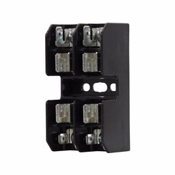 Eaton Bussmann series BG open fuse block, 600V, 0.18-15A, Screw/Quick Connect, Two-pole