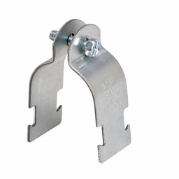 Product image for B-Line B2013PA-SS4 2" Rigid Pipe & Conduit Strut Clamp, Pre-Assembled, Type 304 Stainless Steel
