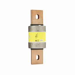 Eaton Bussmann series LPJ fuse, Low-peak fuse, 500 A, Dual, Class J, Non-indicating, Bolted blade end x bolted blade end, Time delay,Current-limiting, 10 sec at 500%, 100 kAIC Vdc,300 kAIC at 600 V, Standard, 600 V, 300 Vdc