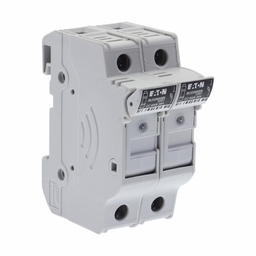 Eaton Bussmann series CHCC modular fuse holder, 48 Vdc, 30A, Two-pole, With indicator