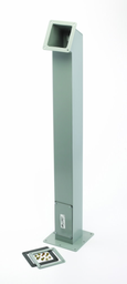 B-L AC-44ACOL PEDESTAL POST, ANGLED 4X4