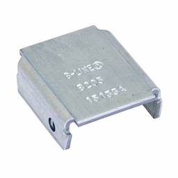 B-L B205HDG CHNL END CAP, TYPE X, USE W/ B22 CHNL, HD GLVD