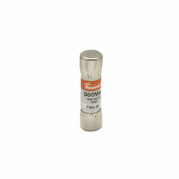 Eaton Bussmann series FNQ fuse, Time-delay Midget fuse, Motor control transformers, circuits with in-rush currents, 7 A, Non-indicating, Ferrule end x ferrule end, 10 kAIC at 500 Vac, Nickel-plated bronze endcap, Standard, 500 V