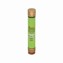Eaton Bussmann series FRS-R fuse, 1 A, Dual, Class RK5, Non-indicating, Ferrule end x ferrule end, 10 sec at 500%, 200 kAIC at 600 V,20 kAIC at 300 Vdc, Standard, 600 V, 300 Vdc
