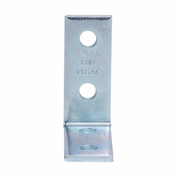 Product image for B-Line B104YZN Yellow Zinc 4-Hole Corner Angle