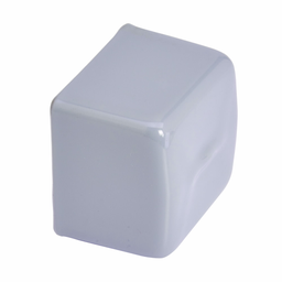 Product image for B-Line Series B822GRN Gray Plastic End Cap for 1-5/8 x 1-5/8 Inch Channel