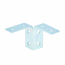 B-Line B121ZN 8-Hole Zinc Plated Double Corner Connection