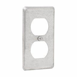 Crouse-Hinds TP616 Steel Duplex Receptacle Utility Box Cover