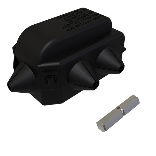 Product image for ILSCO GTT-250-0-KIT AL MEC (M)250-1