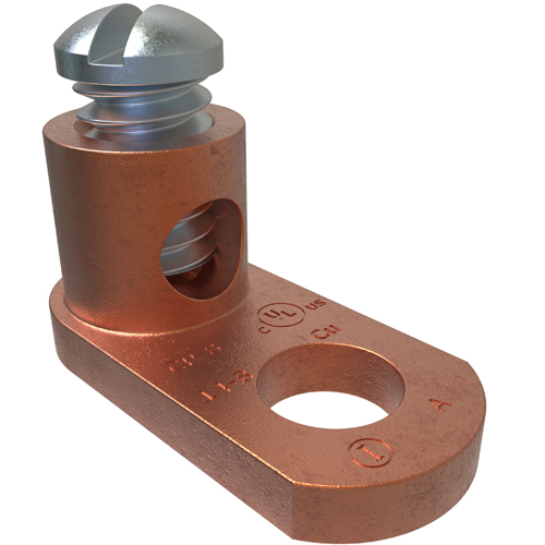 Ilsco CP8 Copper Post Connector, Conductor Range 814, 10 Bolt Size