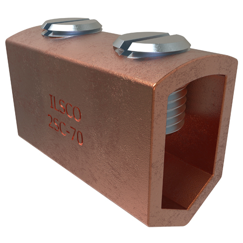 Product image for ILSCO 2SC-125 CU MEC 2/0-1/0 B UL