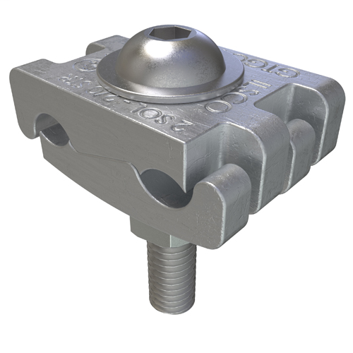 Product image for ILSCO GTGC-2-2/0 CBL TRAY GRD CLAMP
