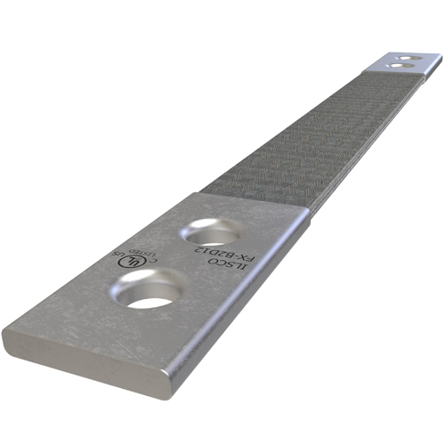 Product image for ILSCO FX-B2D12 CU FLEX BRAID 380A 1