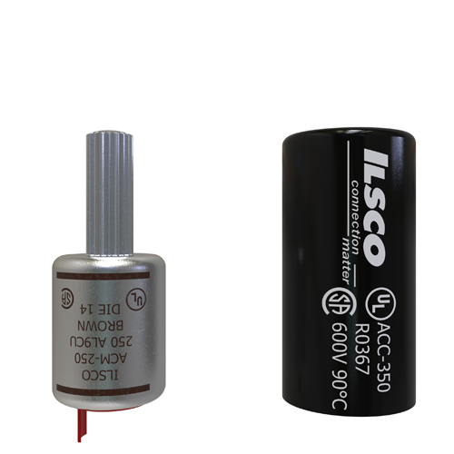 ILSCO ACM-250 UL/CSA Listed 250 MCM Aluminum Compression Pin Terminal ILSCO ACM-250 UL/CSA Listed 250 MCM Aluminum Compression Pin Terminal