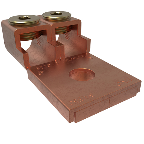 Product image for ILSCO MU-350 CU MEC (2)1/0-350 9/16