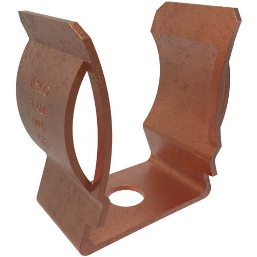 Bronze Fuse Clip, 1/4 Bolt Size, 60 Amps, 600 V, Fuse Stop