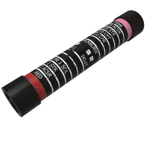 Product image for ILSCO PICS-865 3/0 Str A Range 1 - 2 Str B Range Insulated Aluminum Compression Sleeve