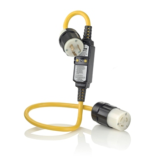 Product image for LEV GFA20-3LC EB AUTO RESET GFCI CO