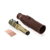 Product image for LEV 17D22-H BR MALE DET PLUG TAP NO