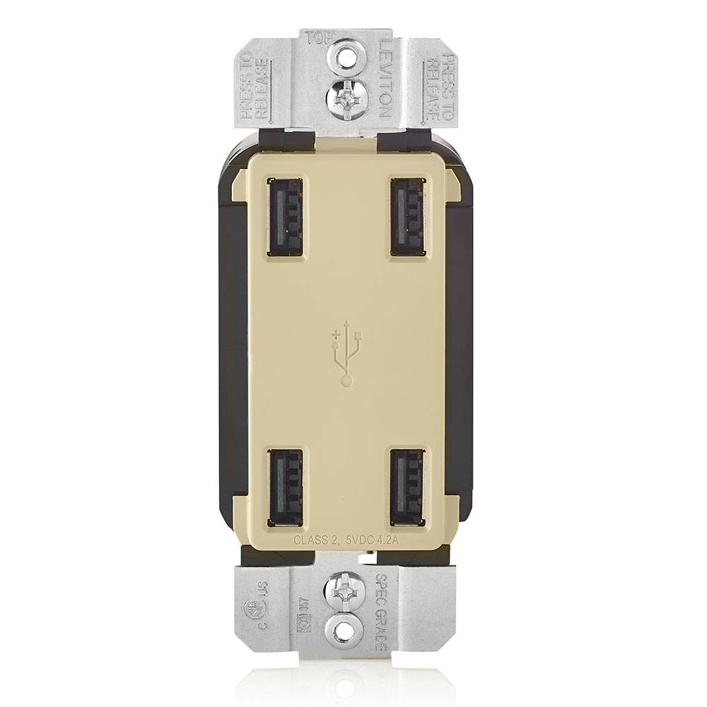 Product image for LEV USB4P-I IV 4-PORT DEC USB CHARG