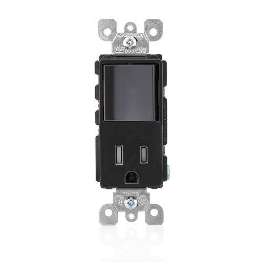 Decora Single-Pole / 5-15R Combination Switch