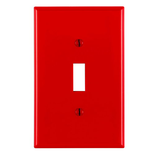 1-Gang Toggle Wallplate, Midway Size, Device Mount.
