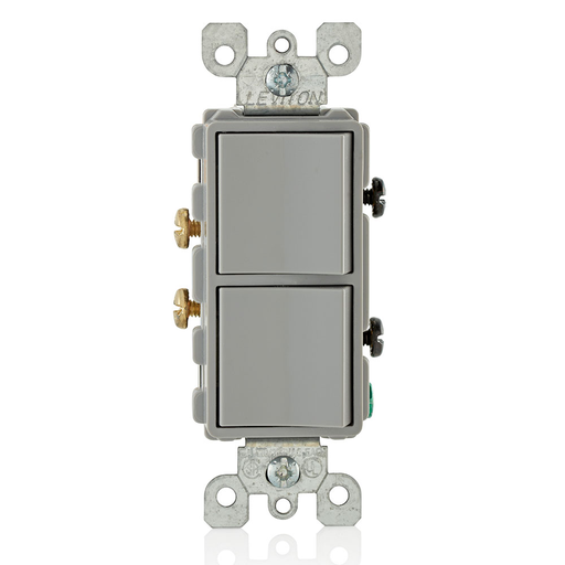 Decora Single-Pole / Single-Pole Combination Switch