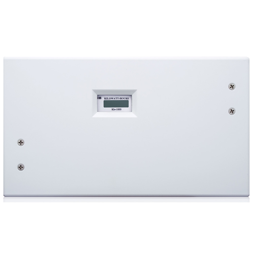 Submeter, 240V, 2 Phase 3 Wire, Dual Element, 200A Mini Meter, 1kWh Resolution, Indoor, Flush Mount Enclosure, LCD Counter, Electric Meter