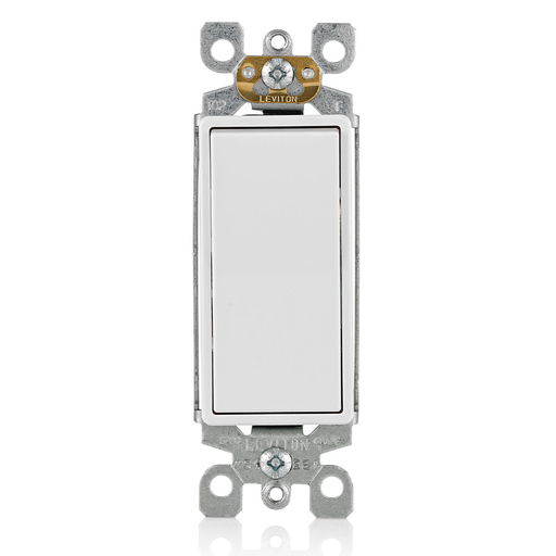 Decora Rocker 3-Way AC Quiet Switch, Self-grounding