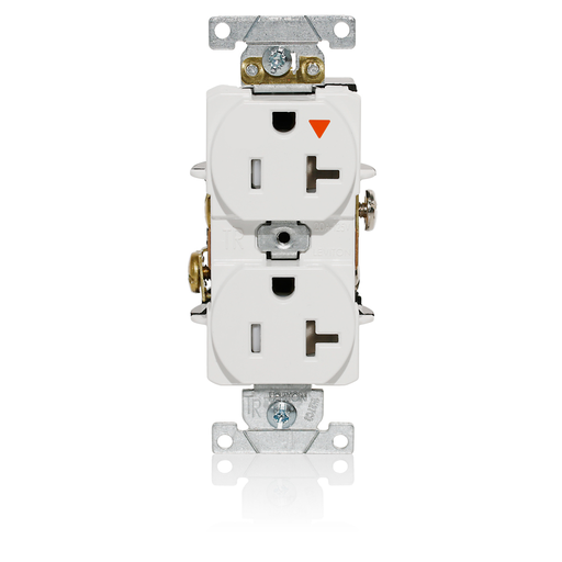 Tamper-Resistant Isolated Ground Duplex Receptacle, 20 Amp, 125 Volt