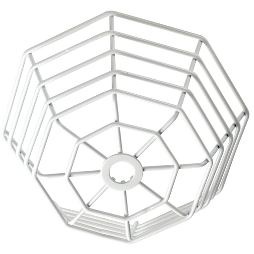 Protective Cage for Ceiling Mount Sensors, White