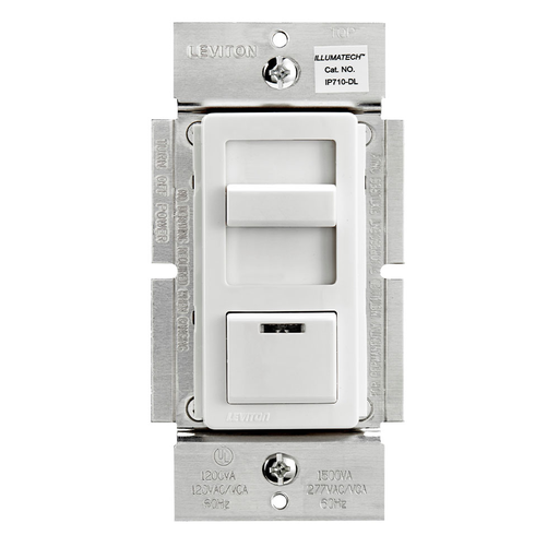 IllumaTech Slide Dimmer for LED 0-10V Power Supplies, 1200VA, 10A LED, 120/277 VAC