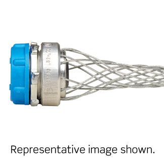 1/2 Inch, Straight, Male, Anodized Aluminum Body, Wide-Range Strain-Relief, .220 - .320 Cord Range