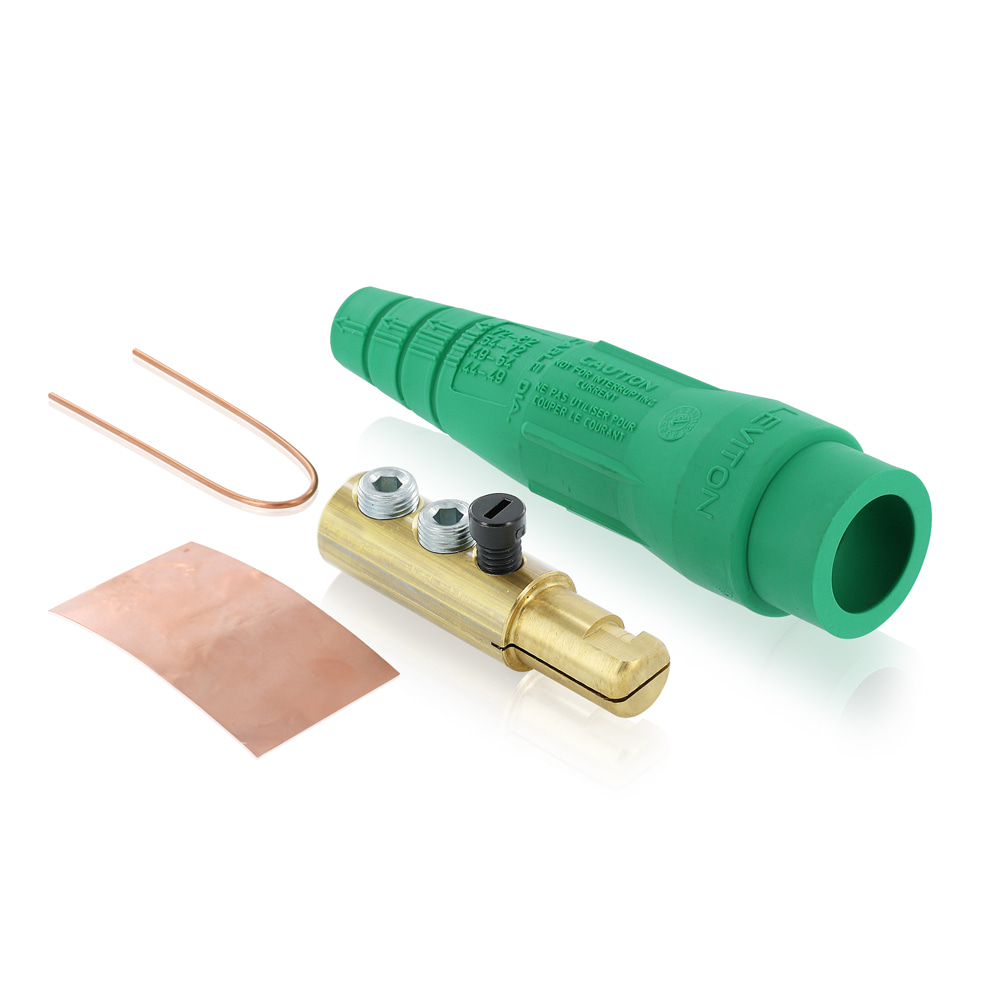 Product image for LEV 18D22-UG GN M DETACH PLUG BALLN