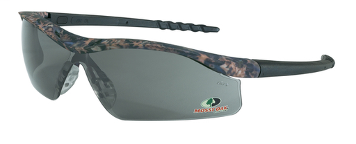 Mossy Oak® DL1 Series Safety Glasses with Gray Lens Mossy Oak® Pattern Frame Soft Clear TPR Nose Piece