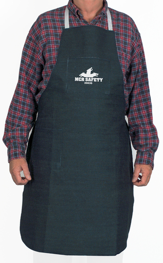 Blue Denim Apron 36 Inch Length x 27 Inch Width Neck and Waist Ties Included
