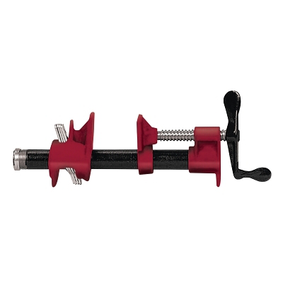 Clamp Fixture, Crank Handle, 1-3/4 in Throat Depth, 1-3/4 in Jaw Width