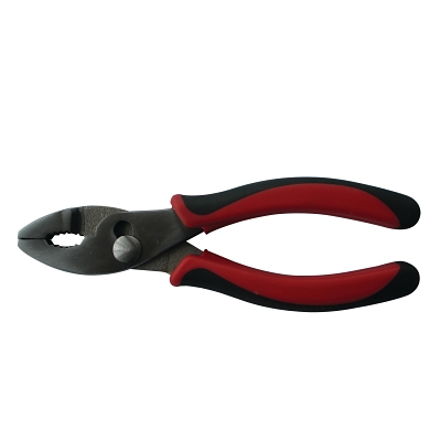 Slip Joint Pliers, 8 in OAL, Cushion Grip Handles