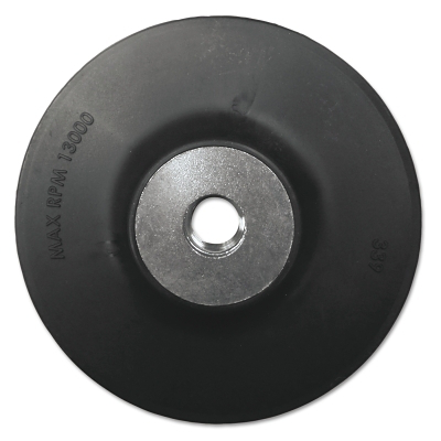 General Purpose Back-up Pad, 7 in dia, 5/8 in -11 arbor, Medium, 8500 RPM