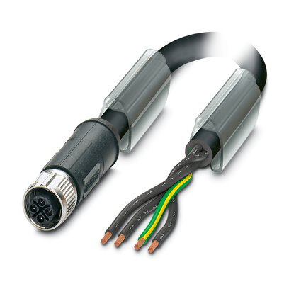PHNX 1408845 SAC-4P- 5 0-PUR/M12FSS PE Product image for PHNX 1408845 SAC-4P- 5 0-PUR/M12FSS PE