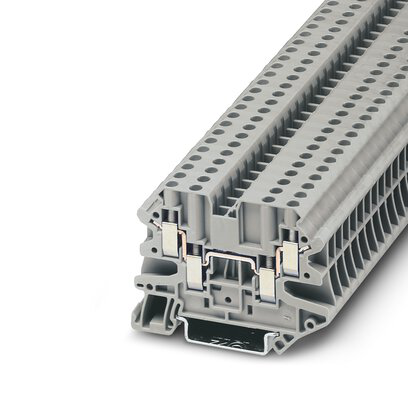 Phoenix Contact 3044571 500 Volt 32 Amp 26 to 10 AWG Gray Polyamide Screw Connection Feed-Through Terminal Block Product image for Phoenix Contact 3044571 500 Volt 32 Amp 26 to 10 AWG Gray Polyamide Screw Connection Feed-Through Terminal Block