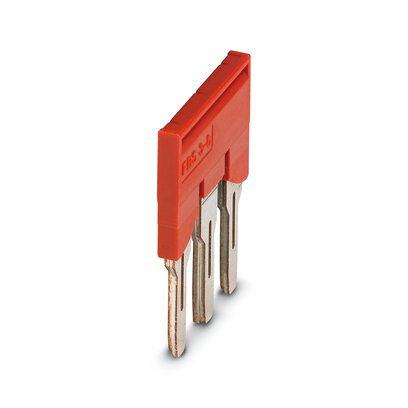 Phoenix Contact 3030297 8.2 mm Pitch 41 Amp 3-Position Red Copper Terminal Block Plug-In Bridge Product image for Phoenix Contact 3030297 8.2 mm Pitch 41 Amp 3-Position Red Copper Terminal Block Plug-In Bridge