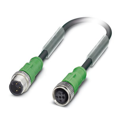 Product image for PHNX 1681512 SAC-3P-M12MS/0 6-PUR/M12FS