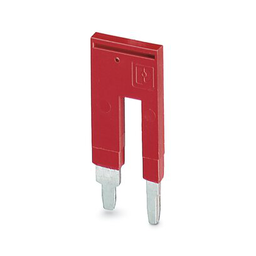 Phoenix Contact 3030873 10 mm Pitch 32 Amp 2-Position Red Copper Terminal Block Reducing Bridge