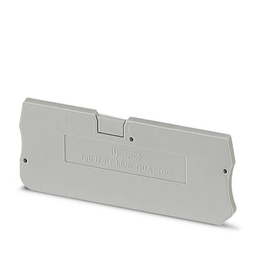 Phoenix Contact 3208375 63.2 x 2.2 x 24.3 mm Gray Polyamide Terminal Block End Cover