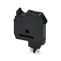 Phoenix Contact 3036835 6.3 Amp Black Polyamide Plug-In 5 x 20 Fuse Plug