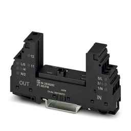 Phoenix Contact 2839282 240 VAC 20 Amp Black Screw Connection Type 3 Surge Protection Base Element