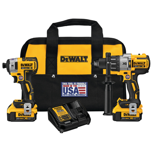 20V MAX* Cordless Brushless XR(R) Hammerdrill & Impact Driver Combo Kit (4.0AH)