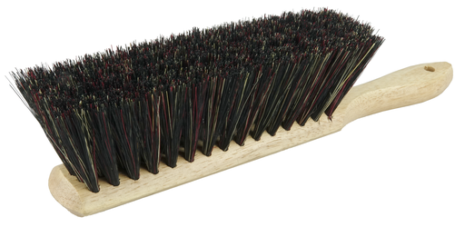 8" Counter Duster, Grey Tampico Fill, Medium Brushing
