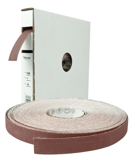1" Coated Abrasive Shop Roll, 120AO